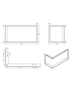 Rámek UNI M30 DEFRO HOME IMPULS L BL/BP 2