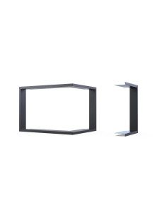 Rámek M30 mělký DEFRO HOME INTRA S BL G Opti